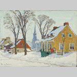 a19cg-Matinee-d-hiver-a-Baie-Saint-Paul---entre-1926et1934